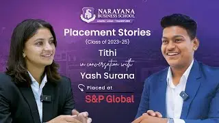 NBS Student Placed At S&P Global As A Data Analyst Ft Yash Surana | S2 EP2
