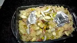 YUMMY HOMEMADE ZARDA WITH NUTS