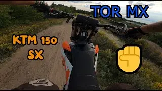 JAZDA PO TORZE MOTOCROSOWYM  / KTM SX 150