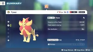 Random Shiny Alpha Pyroar encounter 