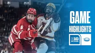 Wisconsin at Minnesota | HIGHLIGHTS | Big Ten Hockey | 01/31/26