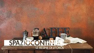 SpazioLamina #Ossidato Corten - Résine effet rouille