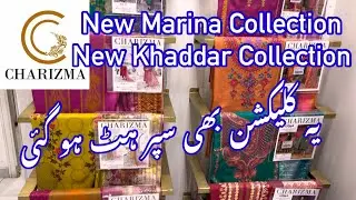 Charizma new marina collection ||  unstitch collection #khaddarcollection #unstitched #winte