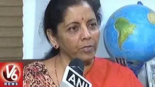 Nirmala Sitharaman Condemns Azam Khan Comments On BJP Leader Jaya Prada | V6 News