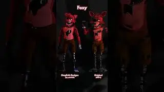 Simplistic Designs Vs FNAF 1