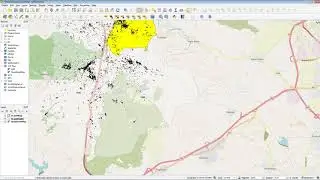 How to add postcode layer to selected buildings layer #QGIS