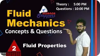 Fluid Mechanics | #2 | Fluid Properties | SSC JE | RRB JE | #fluidmechanics  #fluidproperties