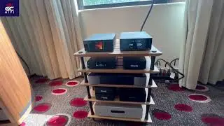 Fyne Vintage with Supertrax Super tweeter #2 Vid