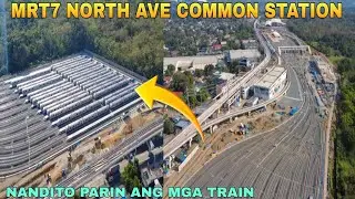 NANDITO PARIN ANG MGA TRAIN/MRT7 SACRED HEART STATION DEPOT UPDATE 