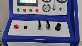 PLC Controlled Hydrostatic Test Bench