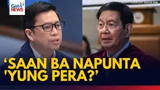 'Saan ba napunta 'yung pera?' Sen. Lacson kay Ortonio kung totoo ba ang aliases | GMA News