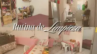RUTINA DE LIMPIEZA 🫧✨💯  casa pequeña de Infonavit 