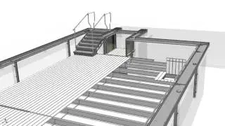 Aqualevel&reg; Moveable floor, platform and stairs