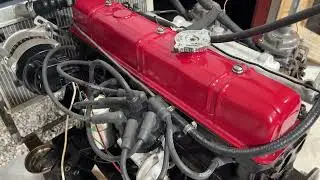 260116 JMAC Engine Shop Rebuild Completion video on KF2417HE, a Triumph 2000, GT6 Engine
