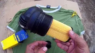 Troca de óleo e filtro de óleo Chevrolet S10 2.8 diesel 2021.