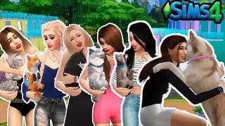 THE SIMS 4| CASA DAS FAMOSAS: OS BICHINHOS CHEGARAM! BAGUNÇA NA VILA DAS FAMOSAS #51
