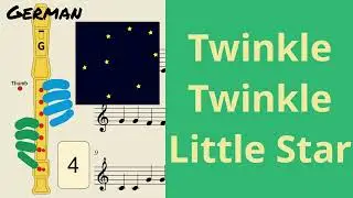 Twinkle Twinkle Little Star | German Soprano Recorder Tutorial by Notes to Play
