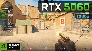 RTX 5060 | Counter-Strike 2 | 1080p Very High, Low