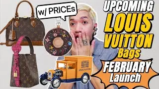 В феврале состоится запуск коллекции сумок Louis Vuitton (с указанием цены). Редкие новинки: ALMA...