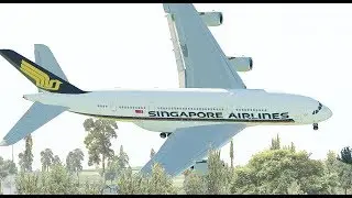 The World's Heaviest Airbus A380 Take-off Attempt in XPlane 11 (HD)