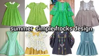 Summer collection new //2021 simple frock casual wear ravishing frock designs for baby girls