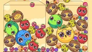 Alien Fusion 👽 Merge Puzzle ( Watermelon game ) Satisfying gameplay #10