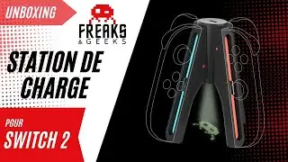 Station de Charge Modulable Grip 4 manettes type Joy-Cons Switch 2 - Unboxing