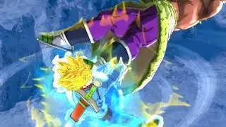 SSJ TRUNKS RAGE Vs SSJ BROLY FULL POWER Advanced Hyper Dimensional Battle | Dragon Ball Legends