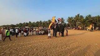 കഴക്കൂട്ടം പുല്ലാട്ടുകരി ശ്രീ ഭഗവതിക്ഷേത്രത്തിലെ  ആറാട്ട് | Sea Arattu