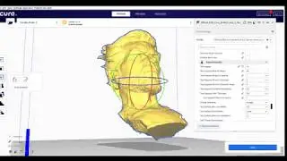3d Printing, How to position models wolverine / Logan head using Cura slicer