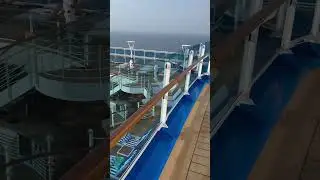 Regal princess movie theater and pool deck area