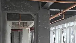CPVC fire protection pipe installation effect