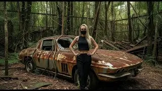 &ldquo;ASMR Full Restoration: Grey 1965 Chevrolet Corvette Stingray C2 | Abandoned to new #automobile