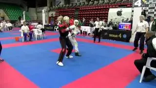 Roberta Cavallaro v Gemma Upfold Pointfighting Cup 2017