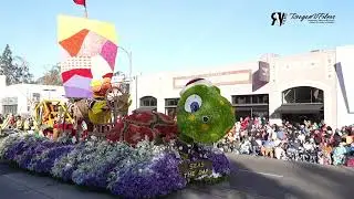 City of South Pasadena Float at the 2025 Rose Parade | ReaganVFilms Media