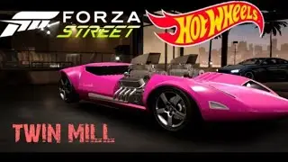 TWIN  MIll HOT WHEELS  FORZA STREET.