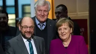Nach Marathon-Verhandlungen: Union und SPD &uuml;ber Koalition einig