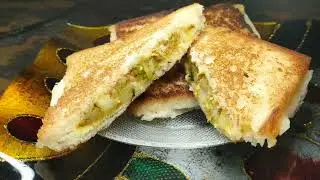 Sandwich Recipe | Bread Breakfast Recipe | Crispy Bread Box | Fried sandwich Snack | #testkitchen