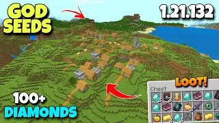 🔥Best God Seeds For Minecraft 1.21 Bedrock & PE | Seed Minecraft 1.21 Bedrock | Minecraft Seeds