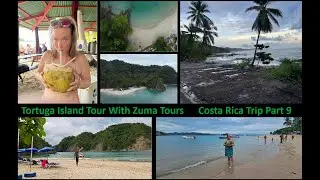 TORTUGA ISLAND TOUR With Zuma Tours + HOWLER MONKEYS!!! Beautiful Air BnB & Beaches Costa Rica Pt 9