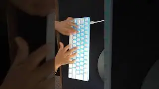 Mk21 60% mechanical gaming keyboard sound test (blue switches)