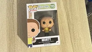 Morty from rick and morty funko pop showcase