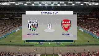 ⚽ West Brom vs Arsenal ⚽ | Carabao Cup (25/08/2021) | Fifa 21