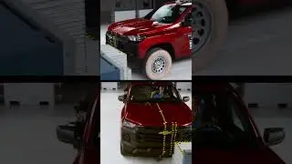 Mixed IIHS crash test results for 2025 Chevrolet Colorado crew cab