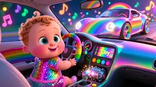 Let&rsquo;s Go, Baby&rsquo;s Car Ride 🚗🎶 Fun Car Song for Kids | Learn About Cars with Baby