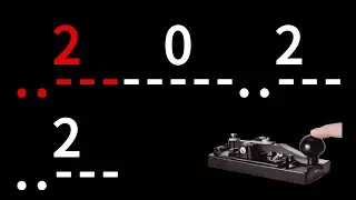 2022 in Morse Code: From Slow to Fast with Light Signals!