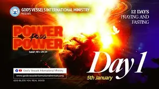 12 Days of POWER pass Power DAY 1: Divine Alignment for 2026 | God's Vessels International Ministry