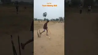 Team Batting Skill😂🤣 #shorts #funny #cricket #trending #cricketlover