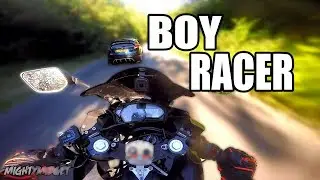 Modified Tuner Car vs Yamaha R3 (*TWISTIES*)