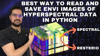 What is the best way to read and save ENVI images of hyperspectral data in Python?